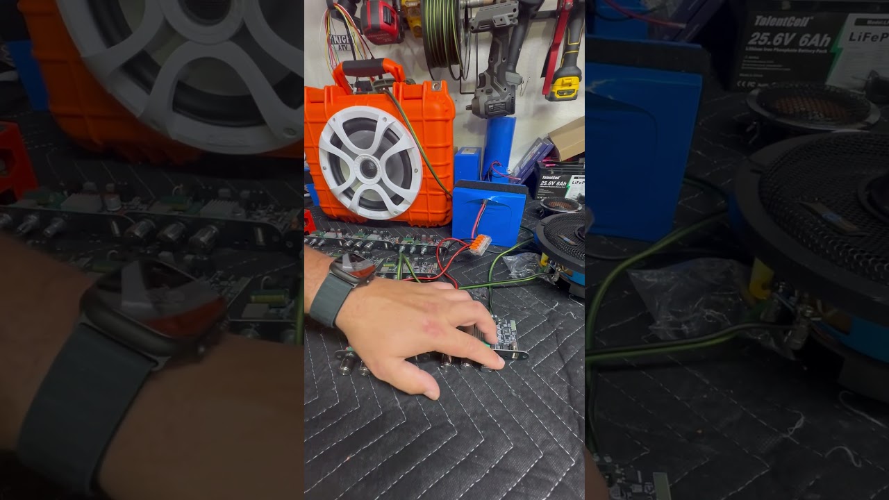 How to Pair 1001u Amp in TwS mode #boombox