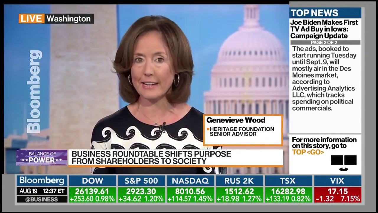 Genevieve Wood: Trade Talks, Out of Control Spending Threatens Economic Growth