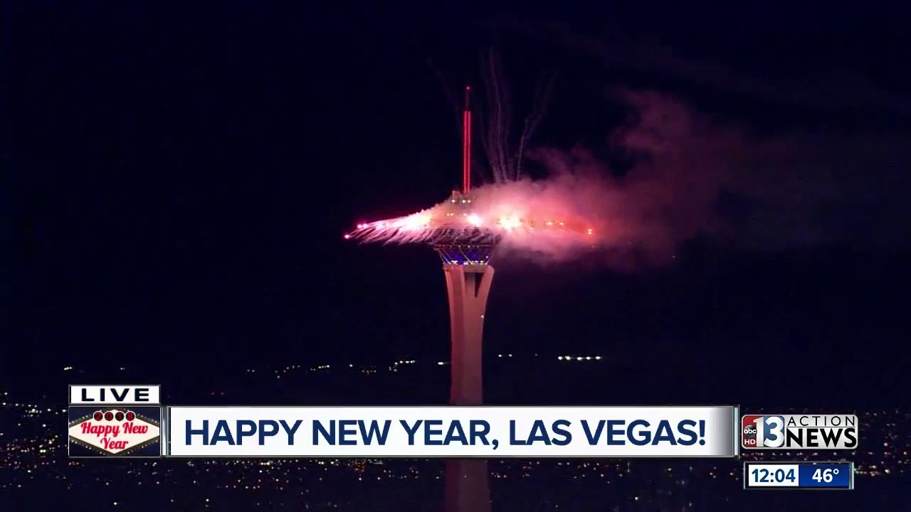 Fireworks on New Year's Eve 2017