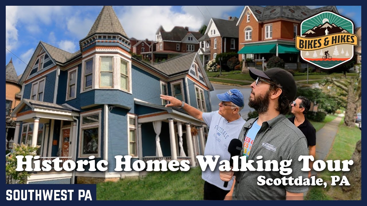 Bikes & Hikes - Scottdale Historic Homes Walking Tour with Local Historian Tom Zwierzelewski