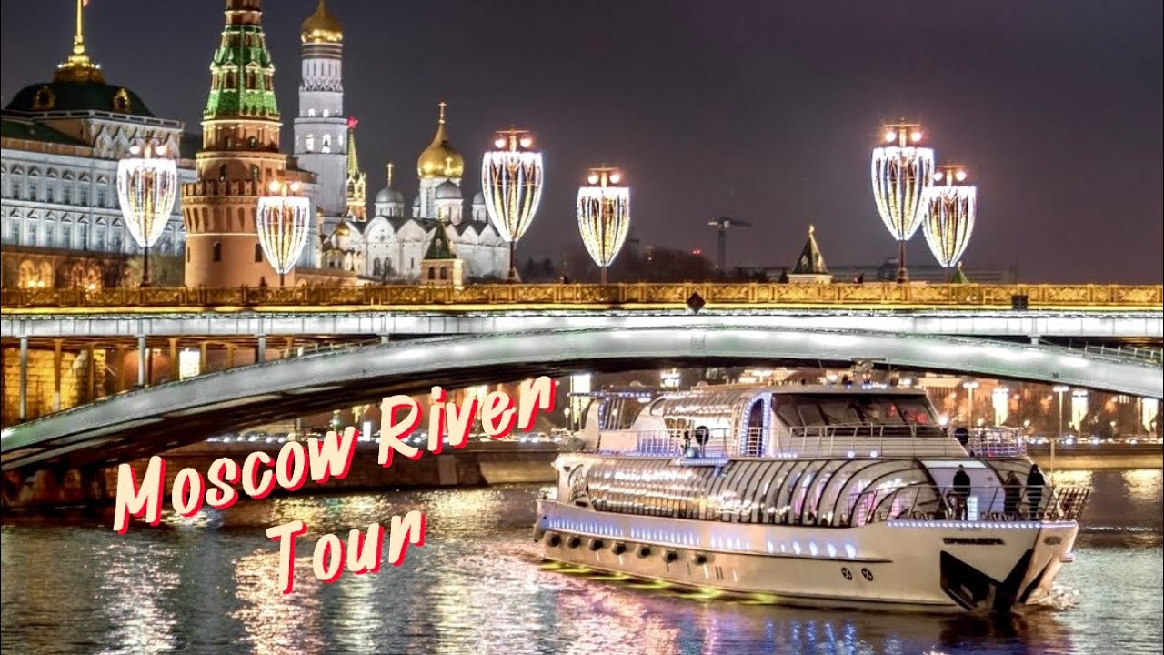 Moskova Nehir Turu | Radisson Cruise 🛥️ Moscow River Tour [4K]