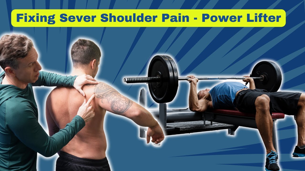 Fix Severe Shoulder Pain from Powerlifting & Bench Press (Real Client Session - Avoid Surgery!)