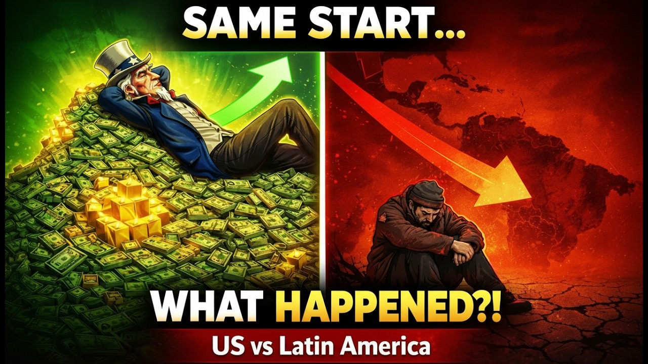 Why is Latin America so poor compared to the US?