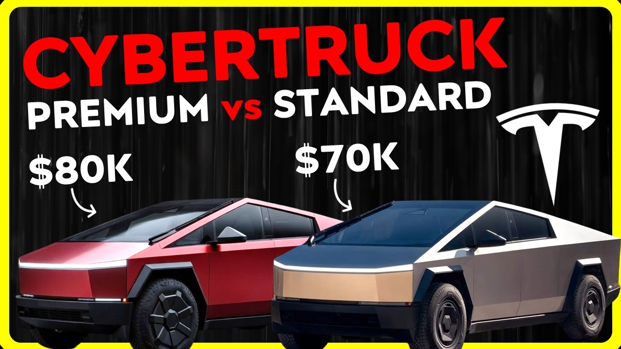 Tesla Cybertruck 2026: стандартная версия против премиум-версии | Не ошибитесь!