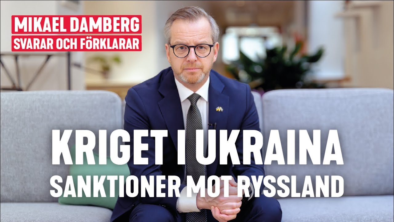 Hur stöttar vi Ukraina gentemot Rysslands anfallskrig? Mikael Damberg svarar