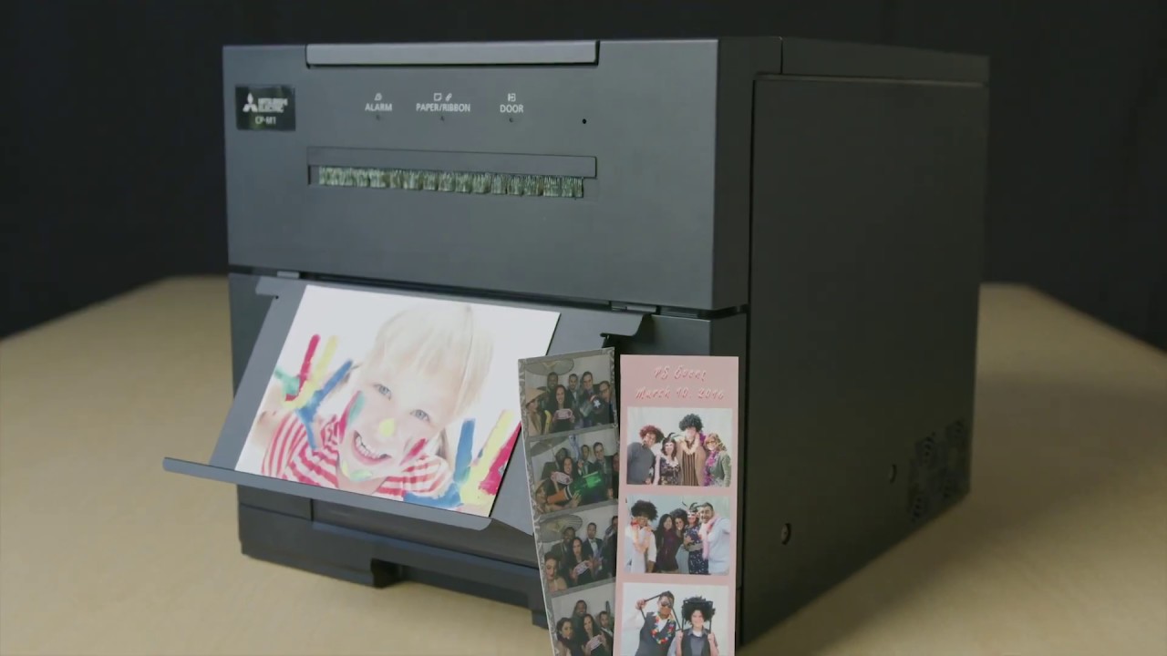 NEW Mitsubishi CP-M1A Dye Sublimation Photo Booth Printer