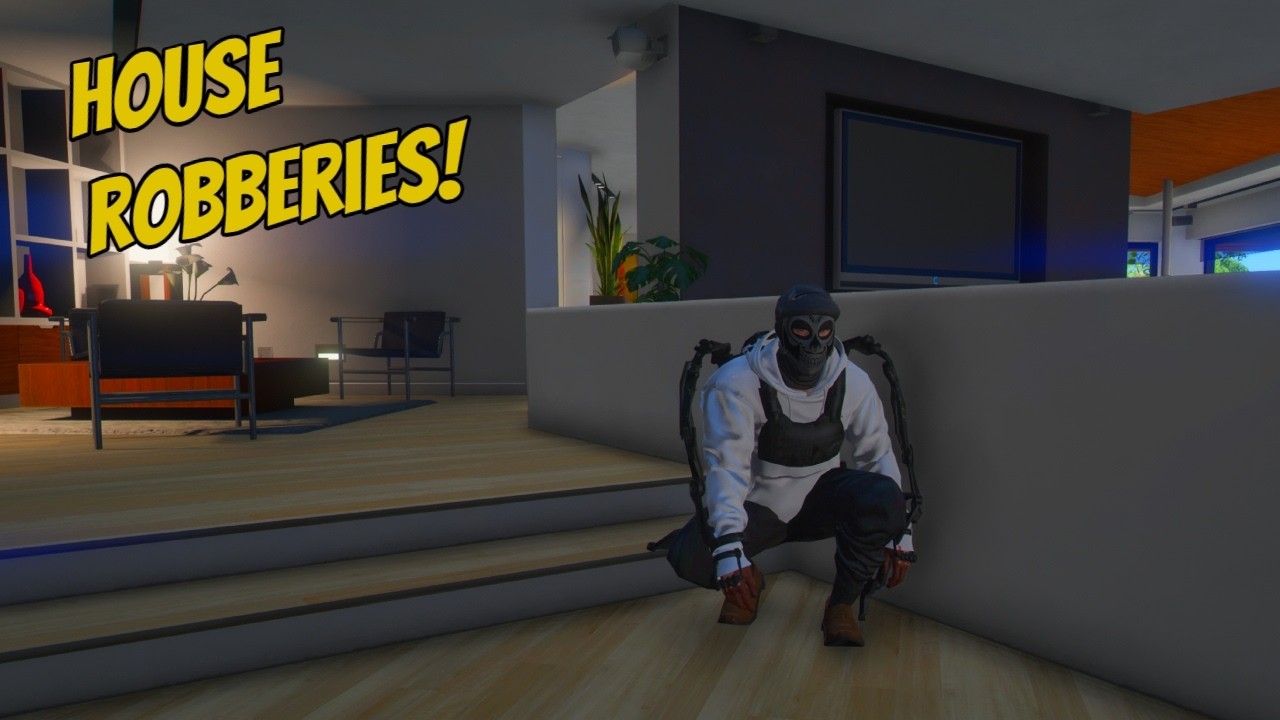 House Robbing in GTA 5 RP - Day 702