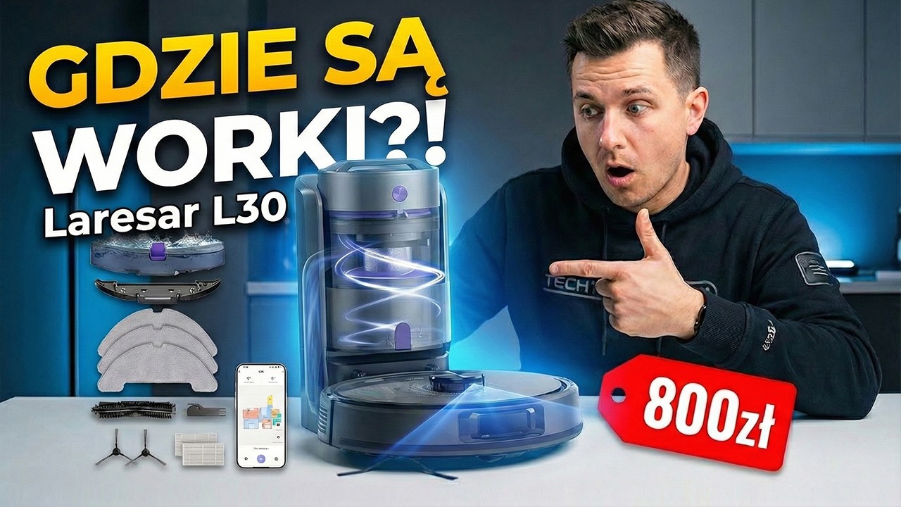 Najlepszy robot do 800 zł? Laresar L30 szczerze po testach
