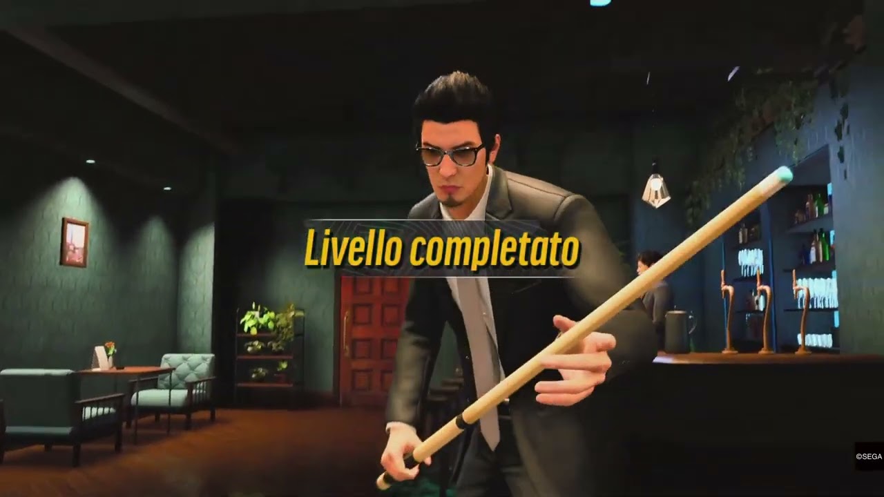 Like a Dragon Gaiden -Pool Minigame  All 1-Shot Challenges + Trophy (Easy, Normal,Hard, Legend Diff)
