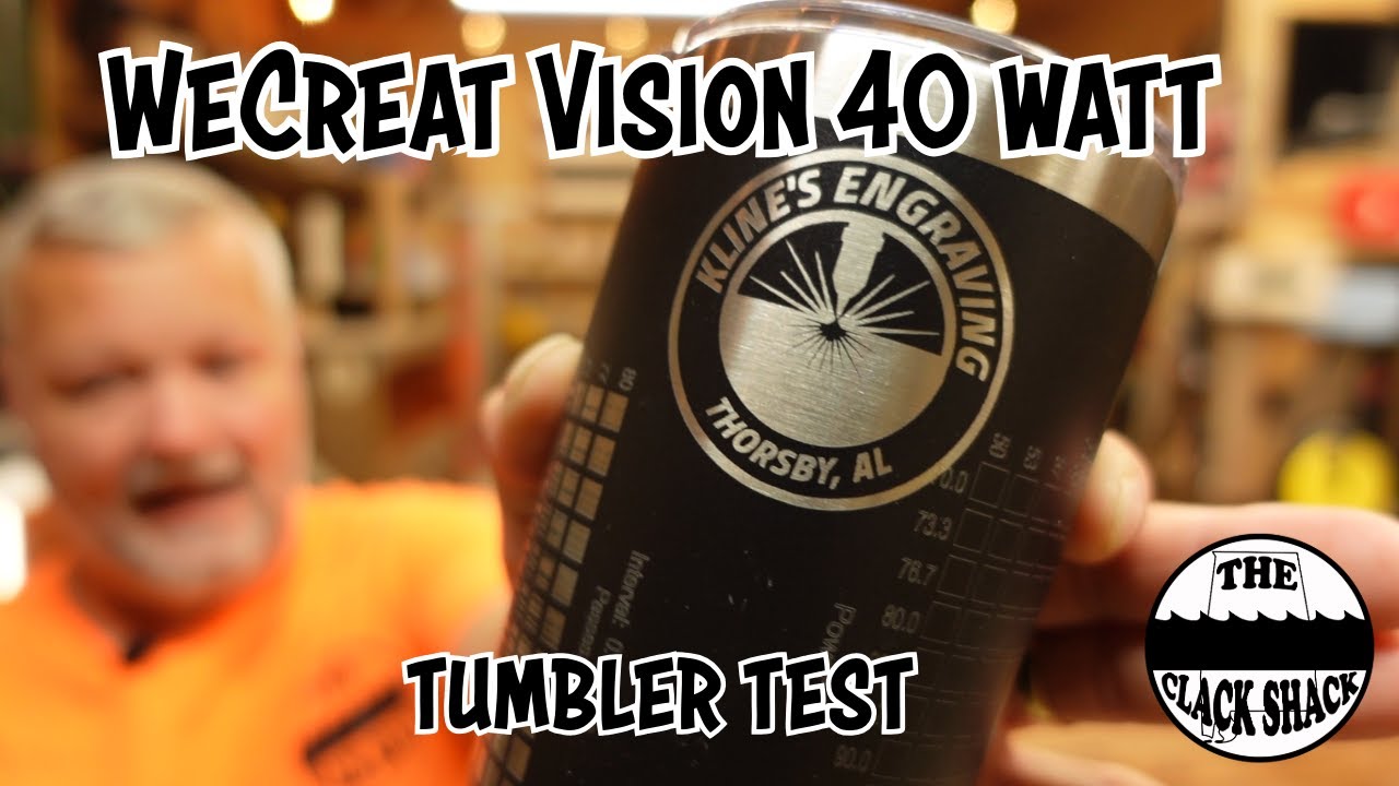 WeCreat Vision 40 Вт — тест на удар