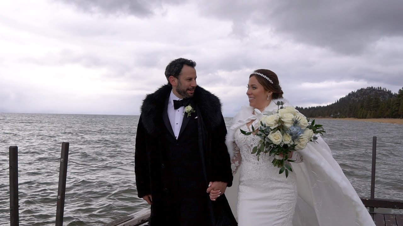 Lake Tahoe Winter Wedding | Edgewood Tahoe Lodge | South Lake Tahoe Calif..