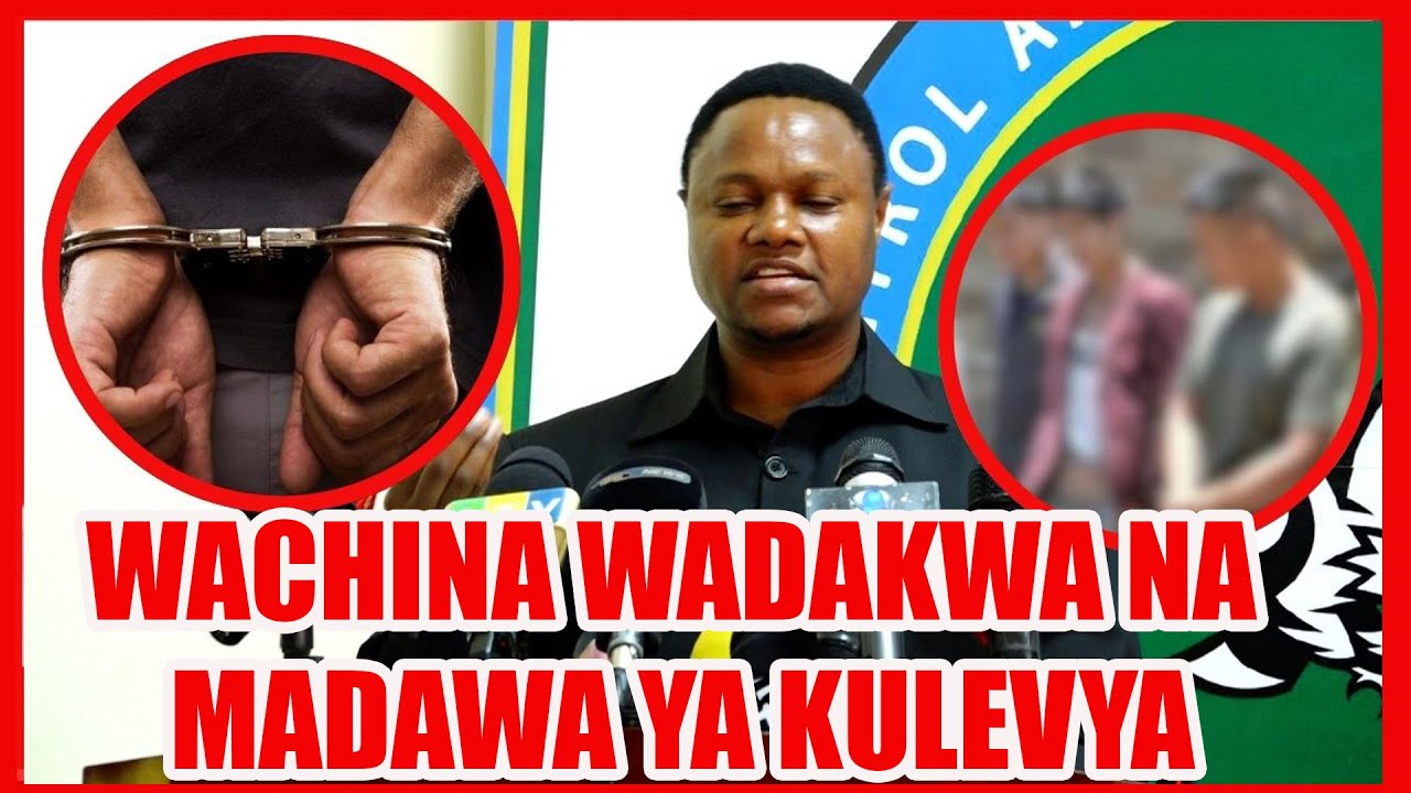 BALAA SHUHUDIA WACHINA WALIVYOKAMATWA NA MADAWA YA KULEVYA/BISKUTI ZATUMIKA KAMA KILEVI INAIKITISHA