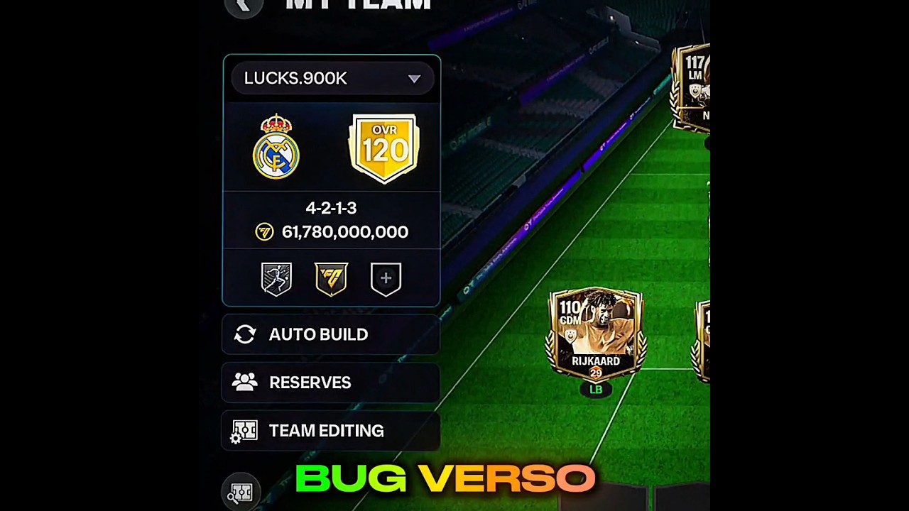 BUG VERSO 🤣😅 #eafc25 #eafc #fifamobile #fifa #eafc24 #shorts