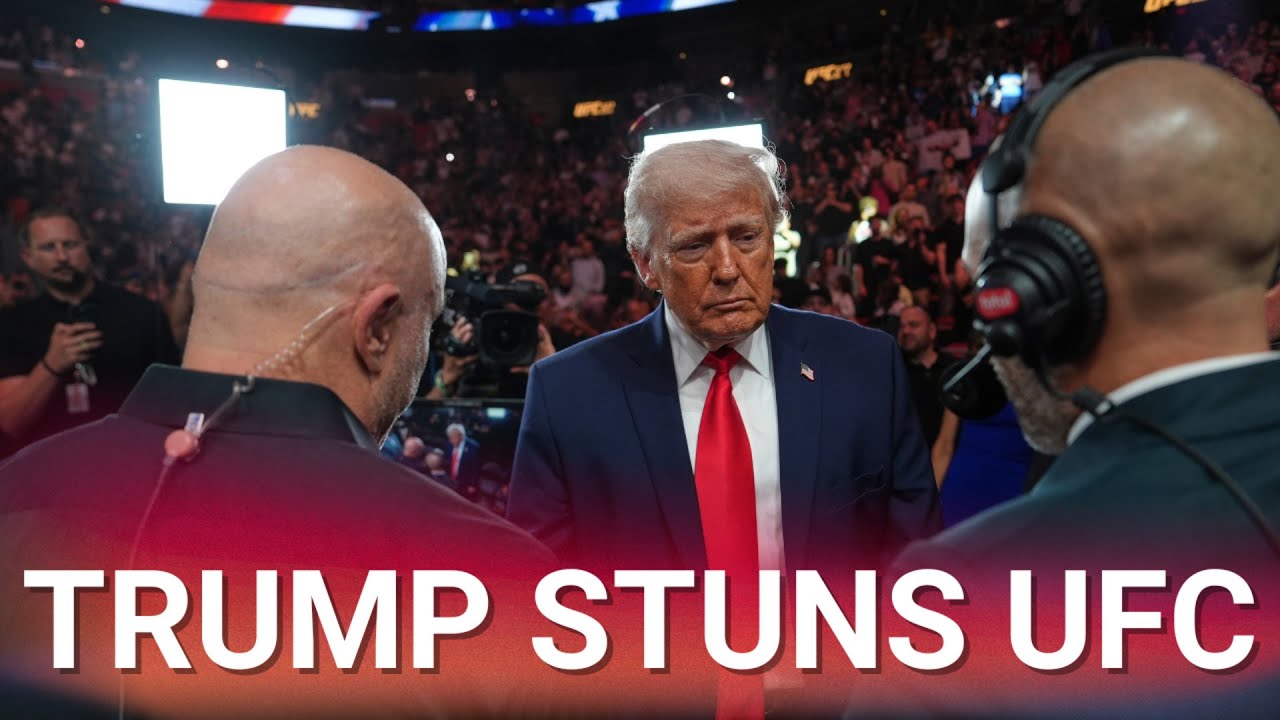 Joe Rogan welcomes Trump to UFC after slamming the president on his top-rated podcast
