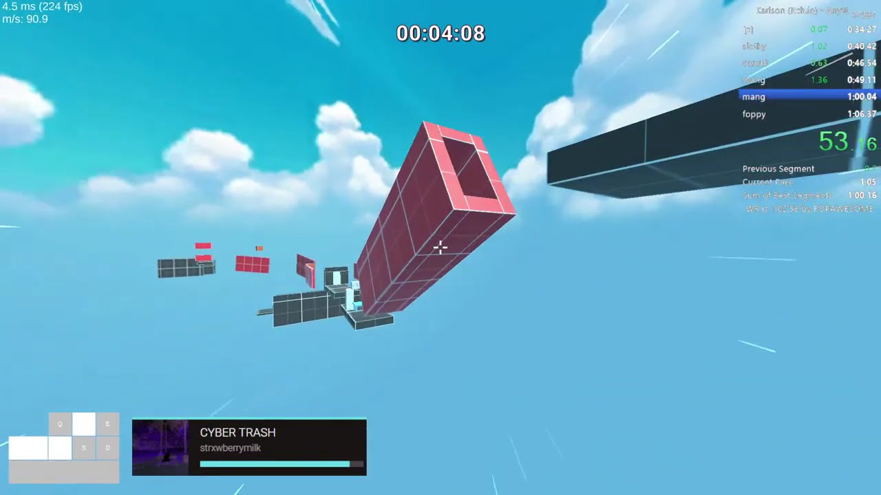 Manifesting a Karlson Any% PB [1:04.140s] 2nd place