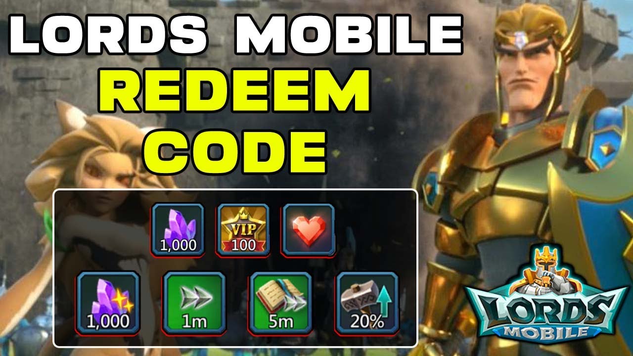 Коды Lords Mobile 2026 &mdash; последние промокоды Lords Mobile