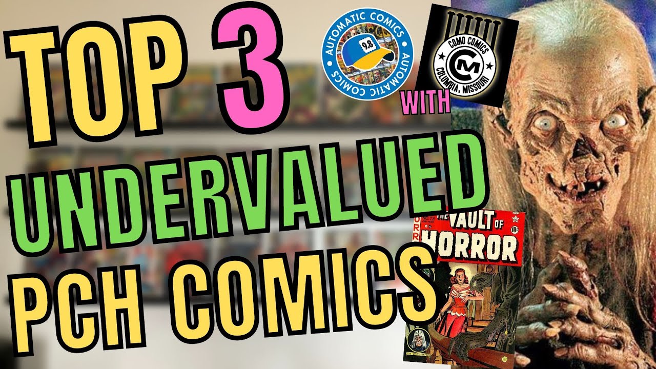 TOP 3 Undervalued Pre-Code Horror Comic Books By Legendary Artists w/ Automatic & Como Comics - Pt 2