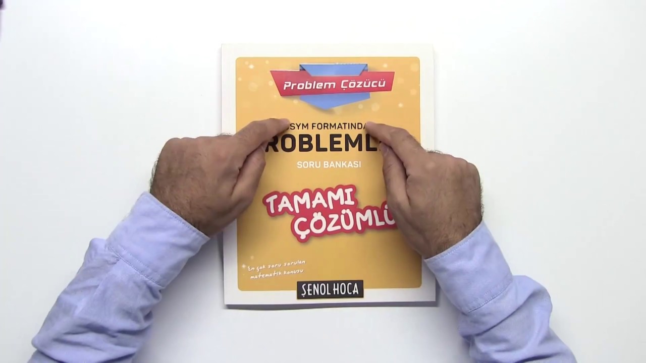 &Ouml;SYM Formatında Problemler Tamamı &Ccedil;&ouml;z&uuml;ml&uuml; Soru Bankası Şenol Hoca Yayınları