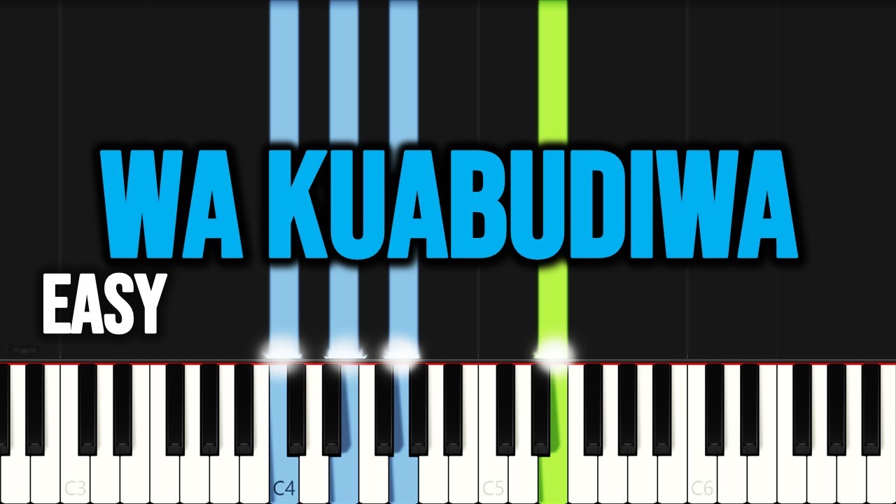 Christina Shusho - Wa kuabudiwa | EASY PIANO TUTORIAL BY The Piano Pro