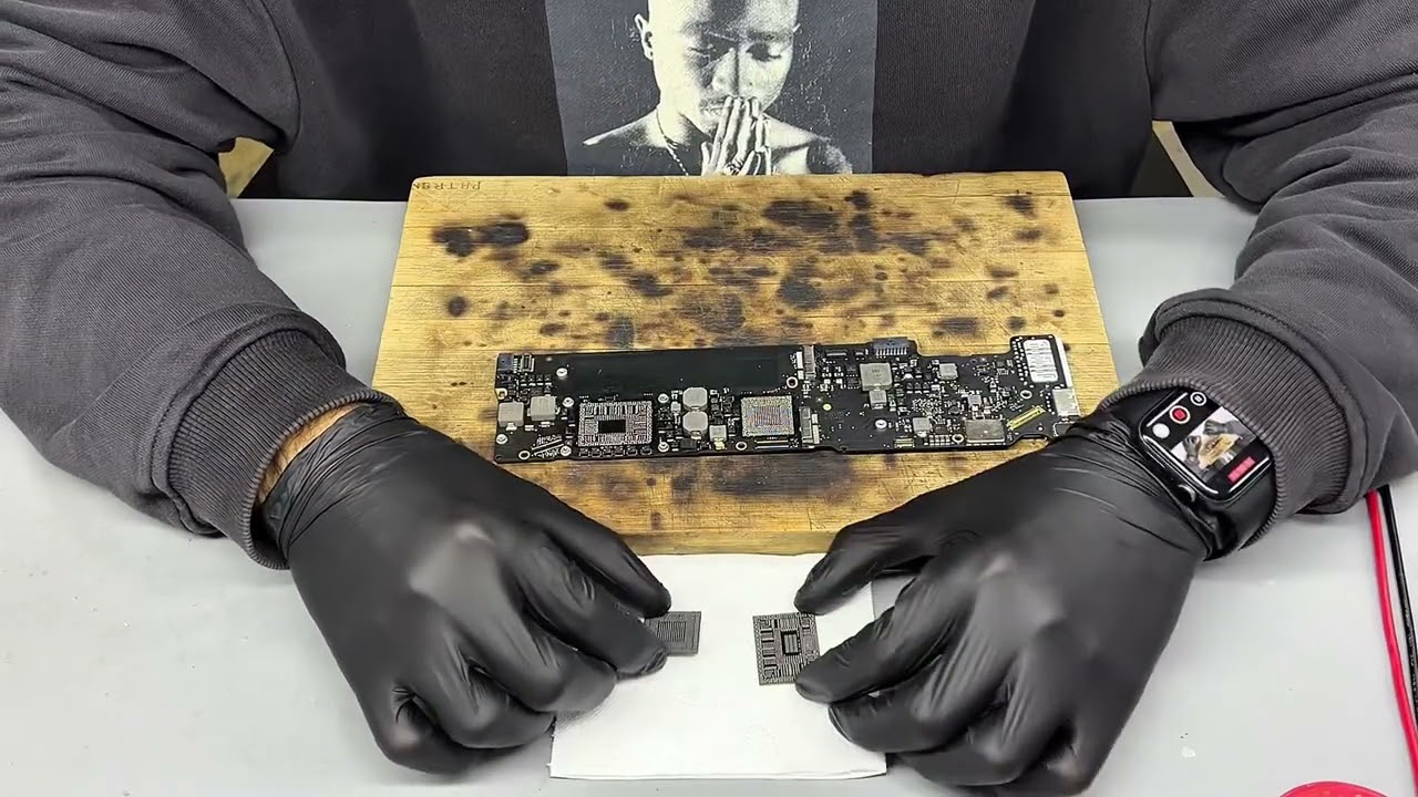 MacBook Air 3 Bip Sorunu RAM Değil! | A1369 Chipset + CPU Reball İşlemi