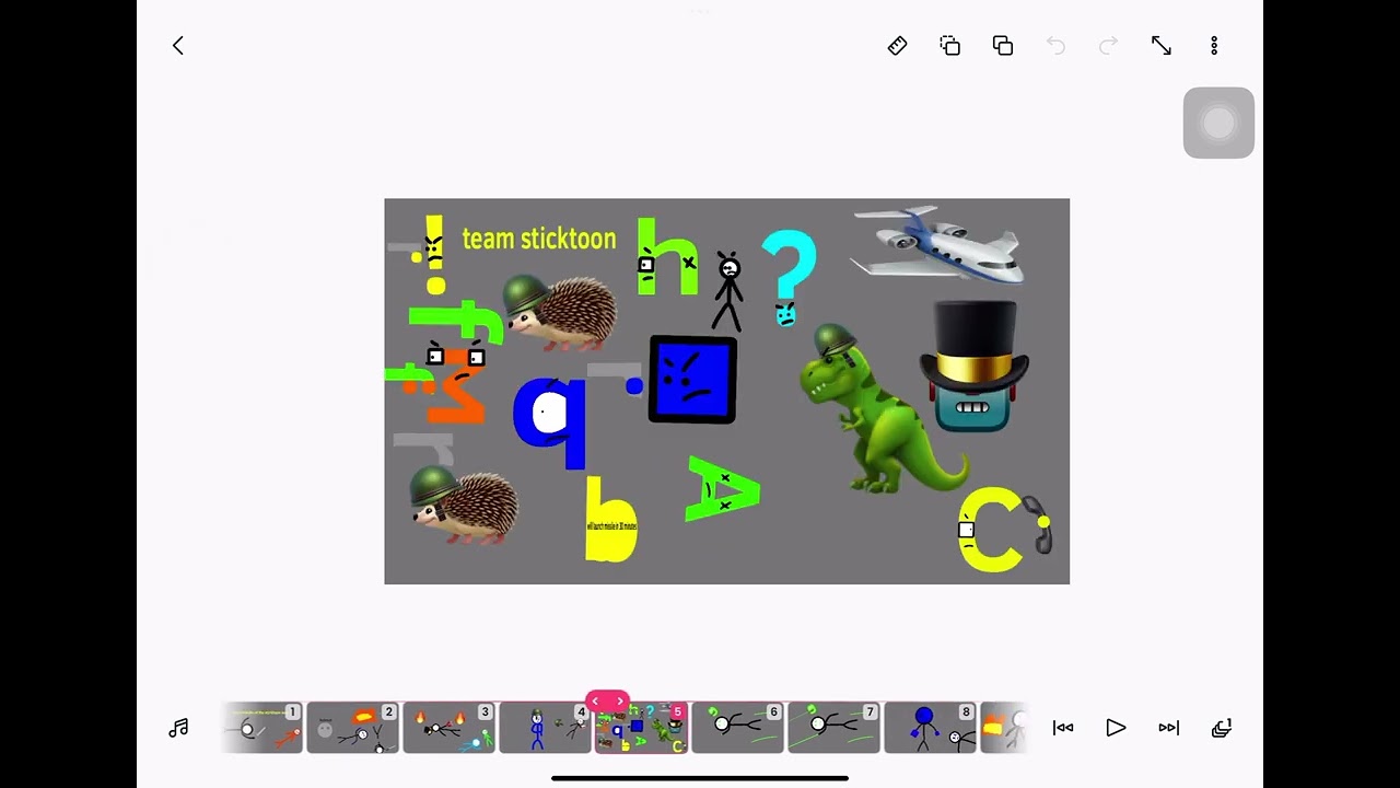 Sticktoon thingy.