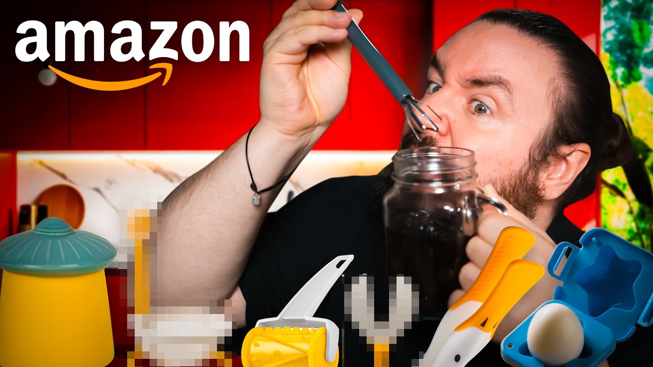Ich TESTE KÜCHENGADGETS von AMAZON (damit ihr's nicht müsst)