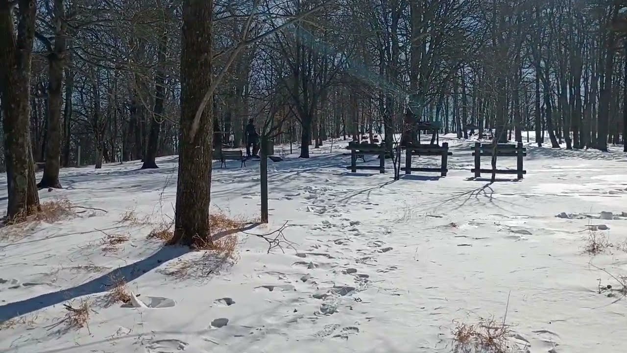 Gambrill State Park snow trek overlooks!