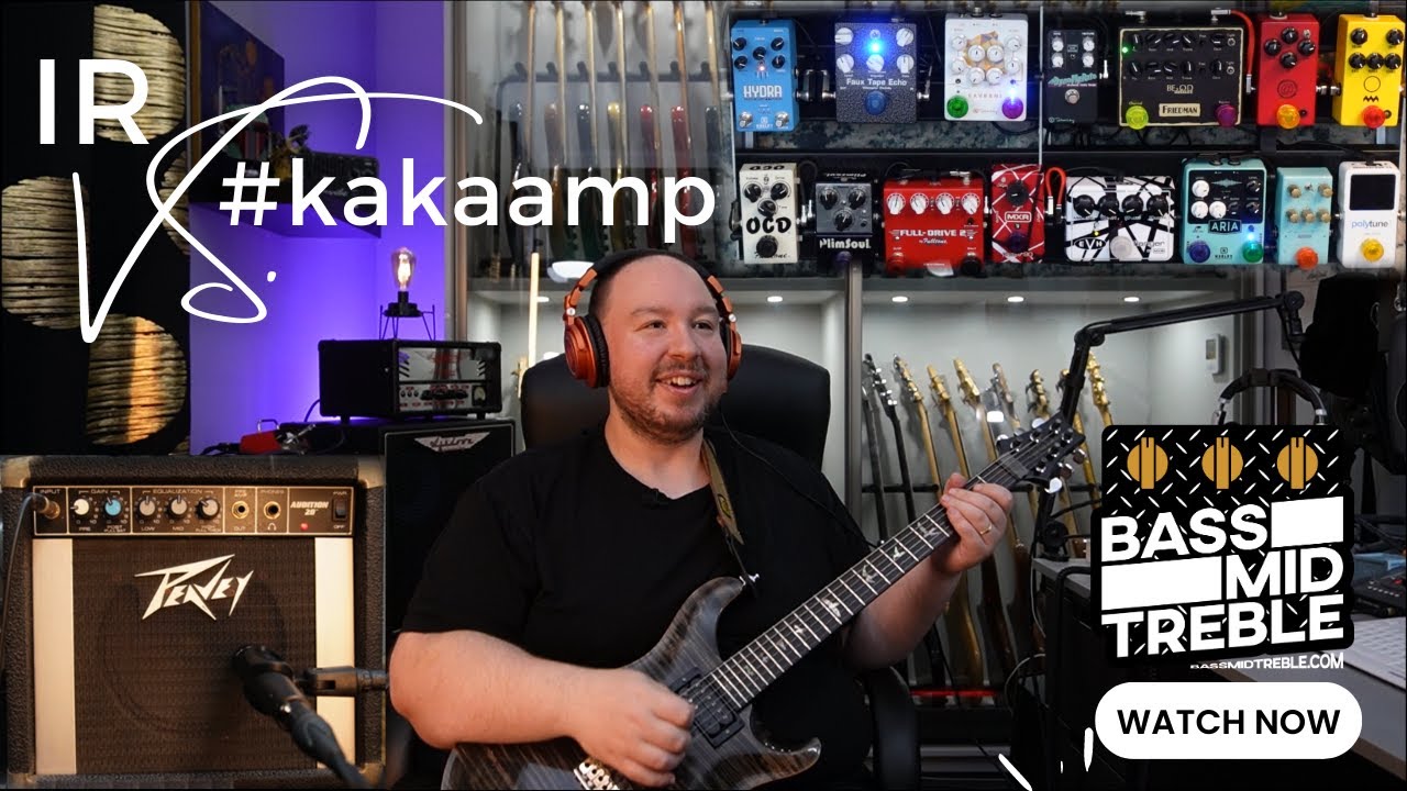 IR VS #kakaamp -  Peavey Audition 20 (1986) és pedalboard update!