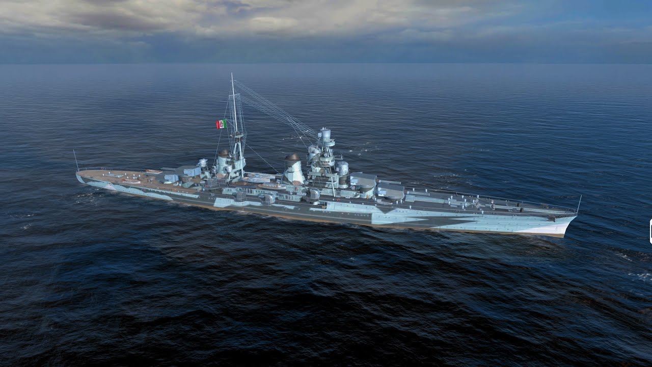 Gorizia Tier 7 🇮🇹 premium cruiser gameplay - World of Warships Blitz