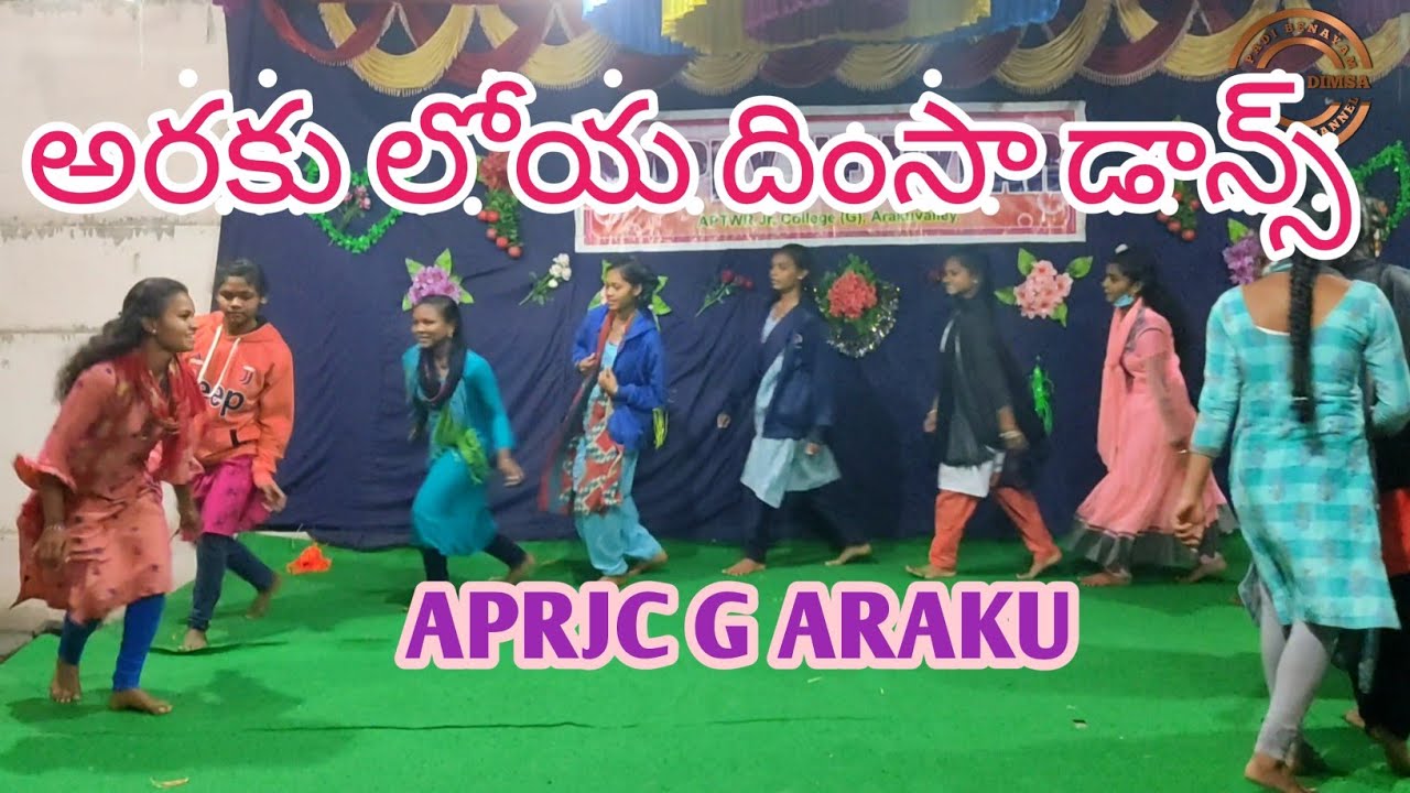 SUPER ❤️ DIMSA DANCE BY APRJC G ARAKU in ap India