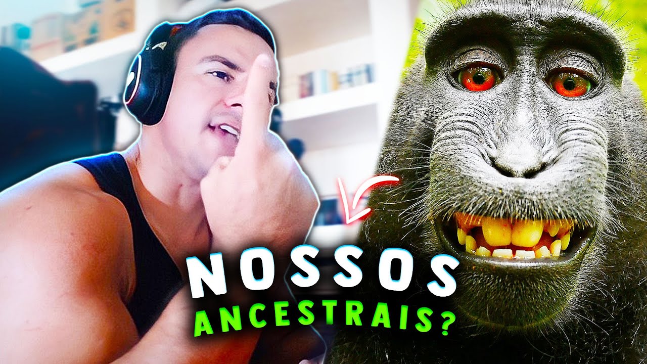 SUPER XANDÃO REAGINDO - EVOLUIMOS DOS PRIMATAS? REFUTANDO A EVOLUÇÃO - DARWIN
