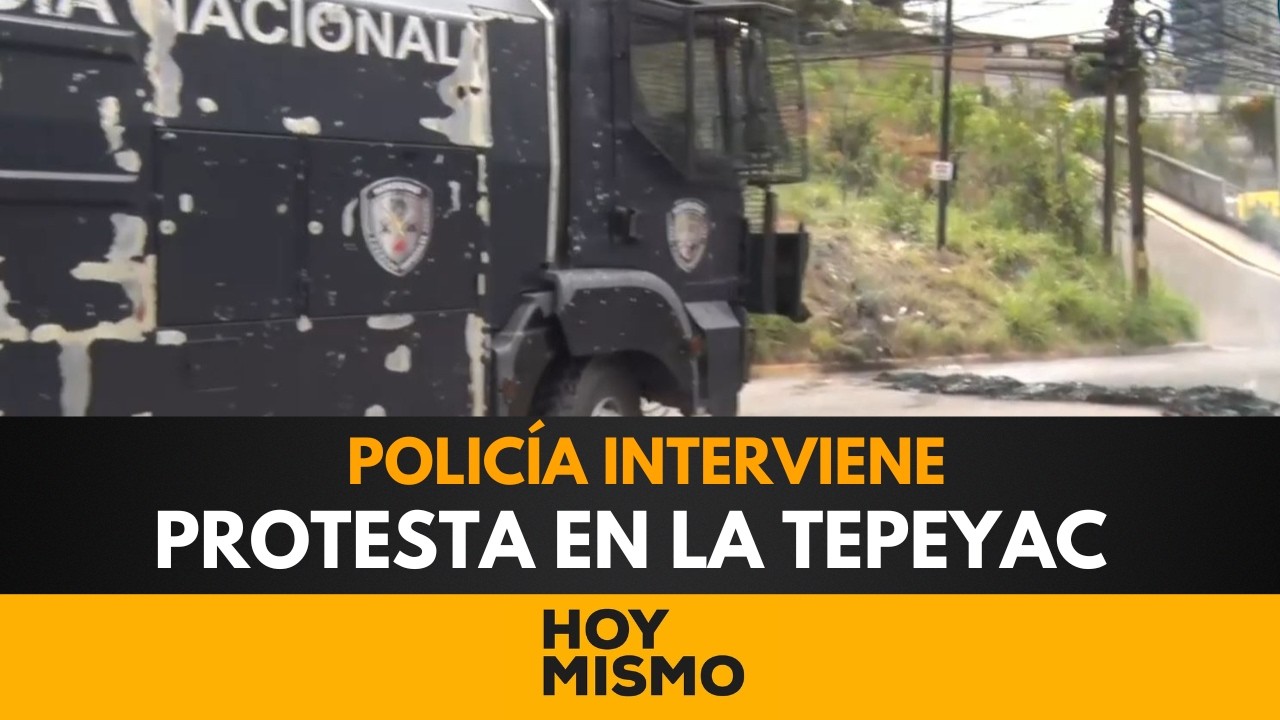¡LLEGÓ LA TANQUETA! Policía interviene protesta en la Tepeyac tras graves denuncias de empleados