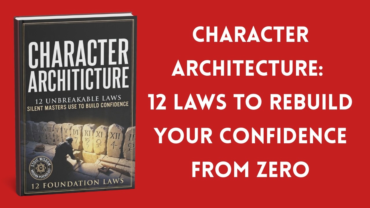 Character Architecture 12 Laws to Rebuild Your Confidence from Zero