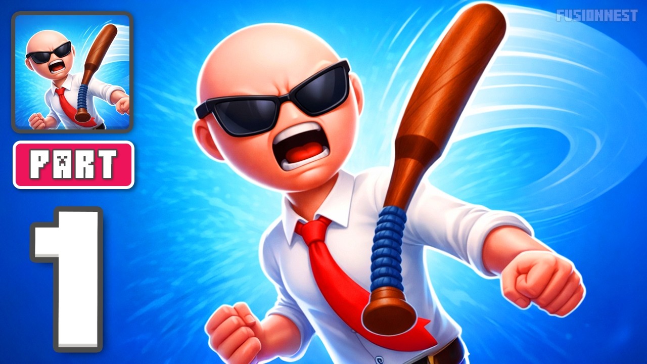 Crazy Office: Slap & Smash - Gameplay Walkthrough Part 1 - Smash Stress Away (iOS, Android)