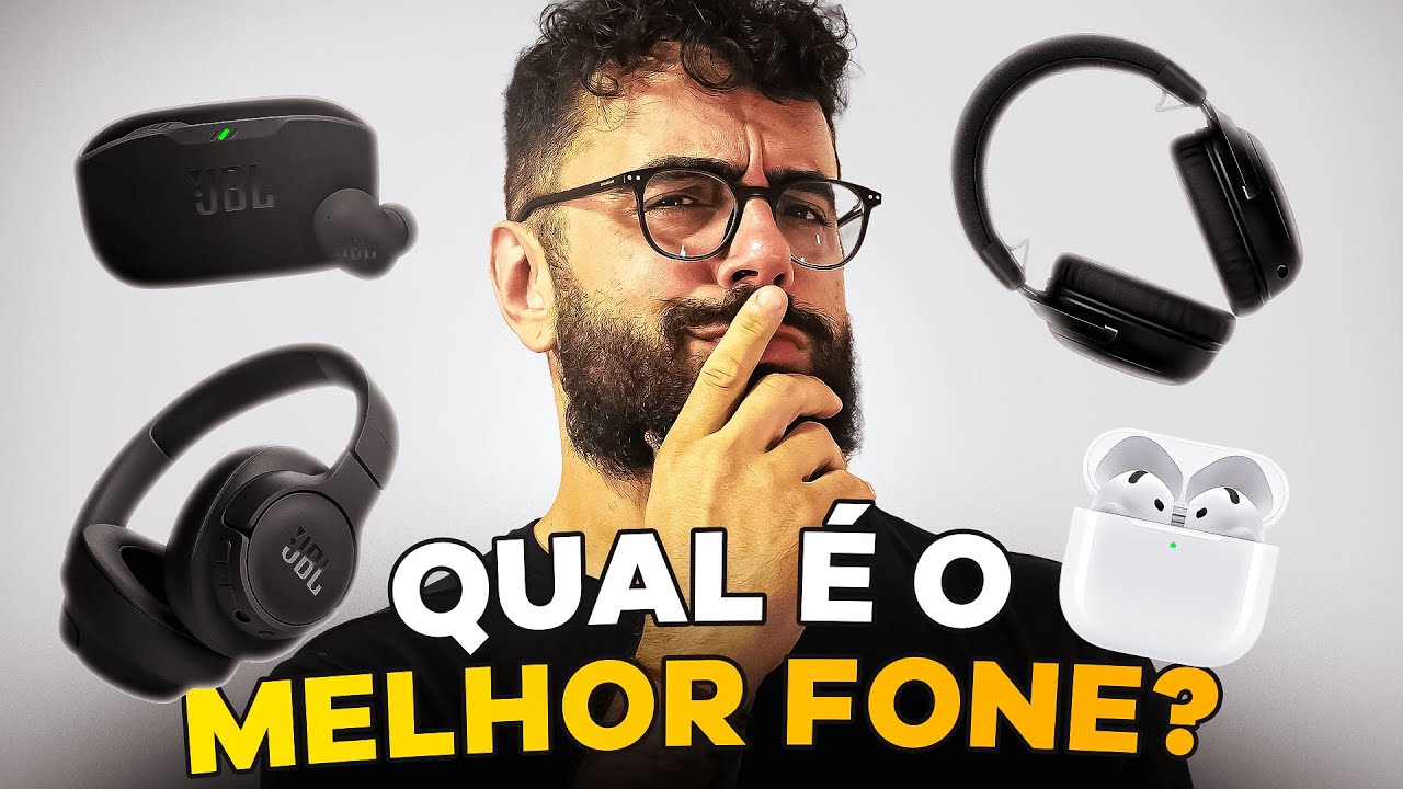 os 5 MELHORES FONES SEM FIO para COMPRAR em 2026