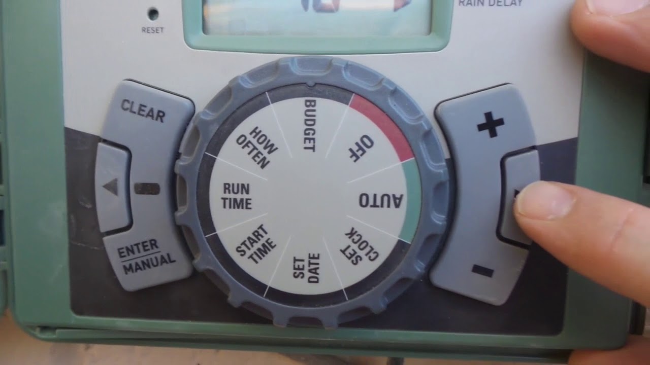 Cómo programar un Orbit Timer (Reloj de riego) Modelo# 57900/Riego por Aspersión Orbit