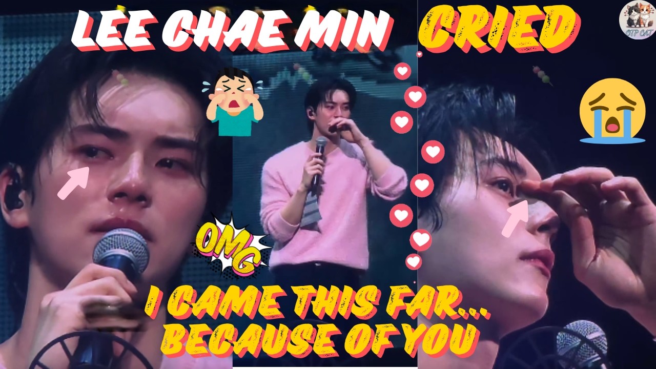 😭 Lee Chae-min Breaks Down in Tears at Tokyo Fanmeeting — Fans Cry With Him