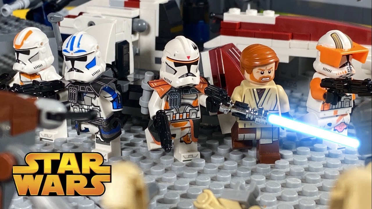 The ARC Trooper Mission - LEGO Star Wars The Clone Wars Stopmotion