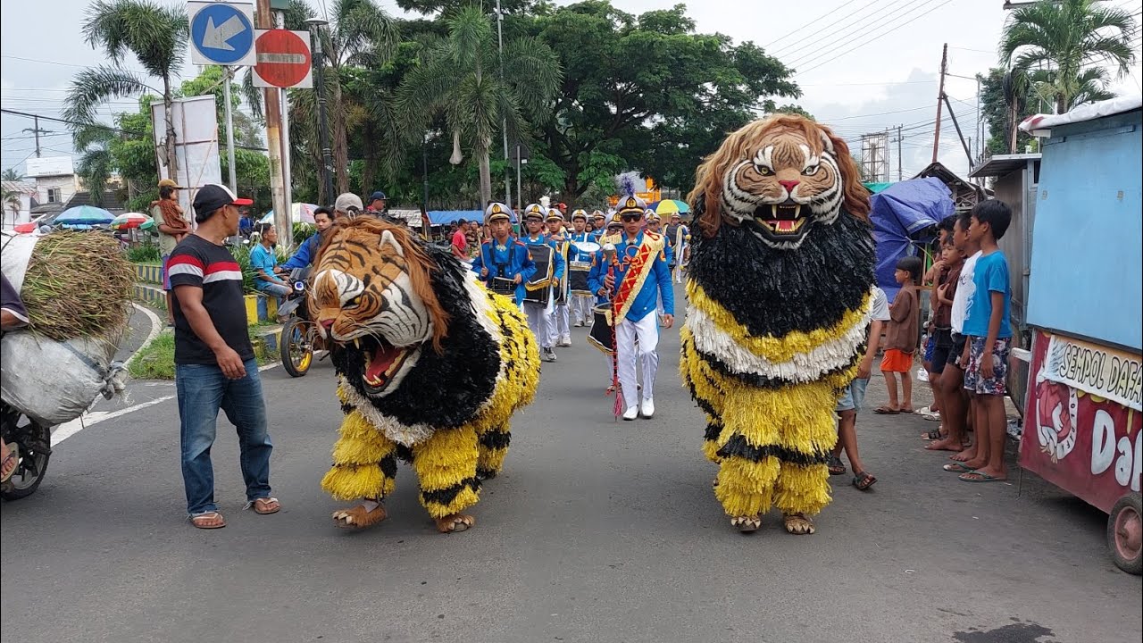 KIRAB CAN MACANAN DAN DRUMBAND SINGO MANGGALA DI TENGGILING KEMIRI PANTI JEMBER FULL VIDEO