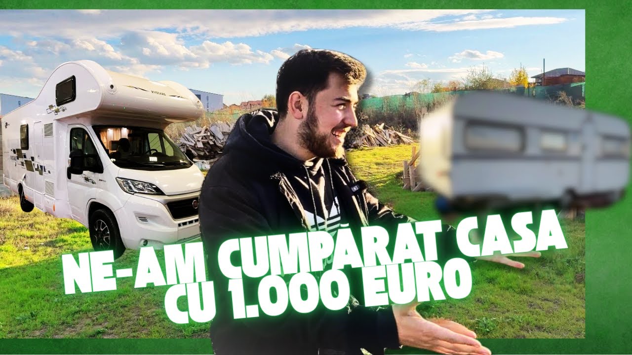 Am găsit o RULOTĂ din 1975 cu doar 1 000 €  Noua noastră casă pe roți!