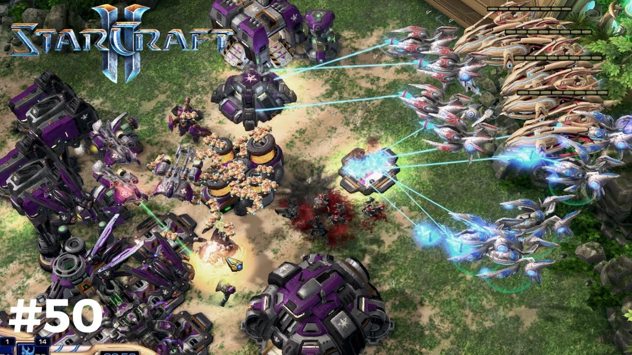Starcraft 2 (Gameplay 50) vs Hard Ai (Pc Strategy) No Commentary