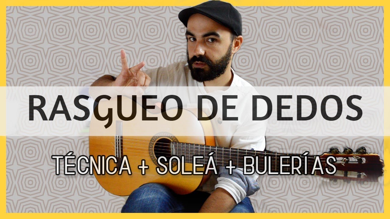 Rasgueo de tres dedos || TUTORIAL Guitarra Flamenca || Técnica ➕​ Soleá ➕​ Tangos 👌👌​👌​👌​