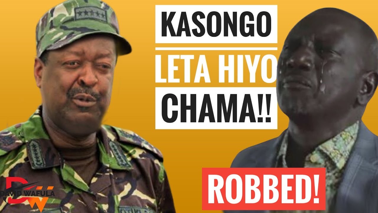 CLEVER MUDAVADI USES JUDICIARY TO WRESTLY ANC FROM RUTO!