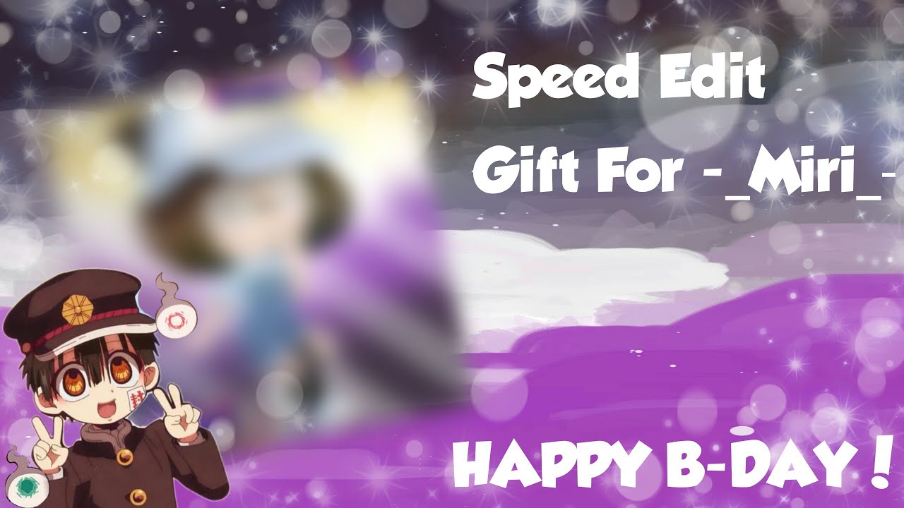 Happy B-Day Amané Dei Poveri!💙 //Speed Edit// °•Gacha Club•°  ||Yandere Agata||