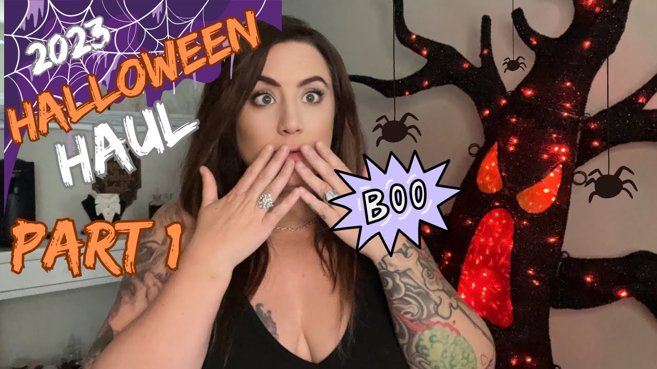 Halloween Decor Haul! Home goods and at home. Part 1
