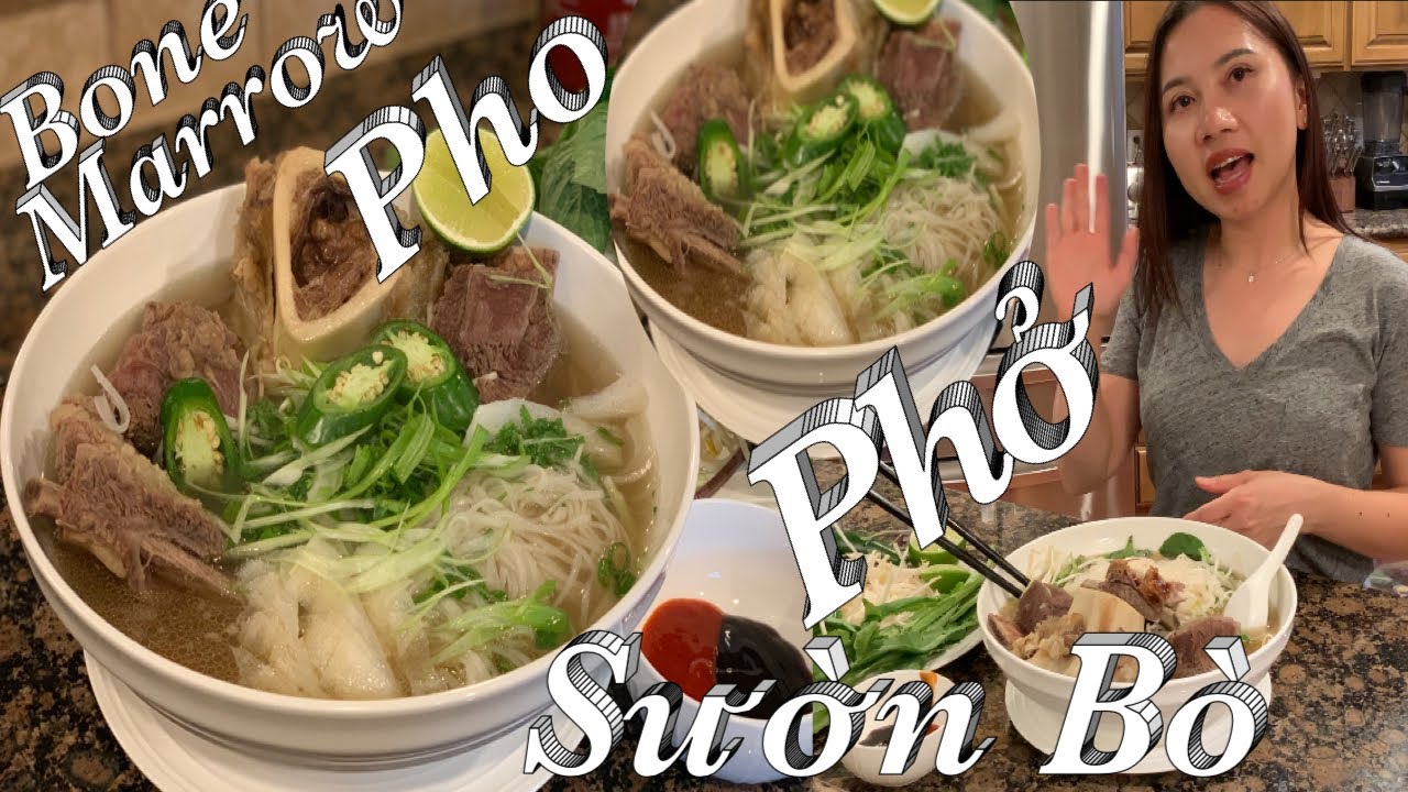 Cách nấu phở Sườn bò thơm ngon tuyệt đỉnh - Short ribs & bone marrow Pho - Taylor | Cuôc Sống Mỹ