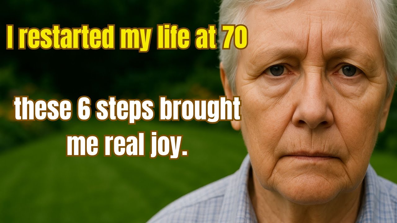 How to Start Over at 70 &ndash; 6 Steps to a New, Joyful Chapter