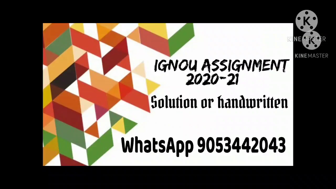 Ignou BAG Assignment solution 2020-21