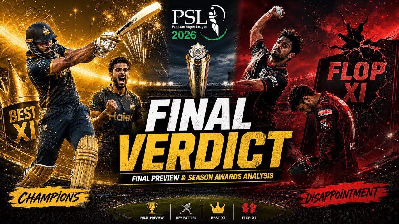 PSL 2026 All Teams Post Season Review, Best XI, Flop XI, Awards & Analysis Show |PSL 11