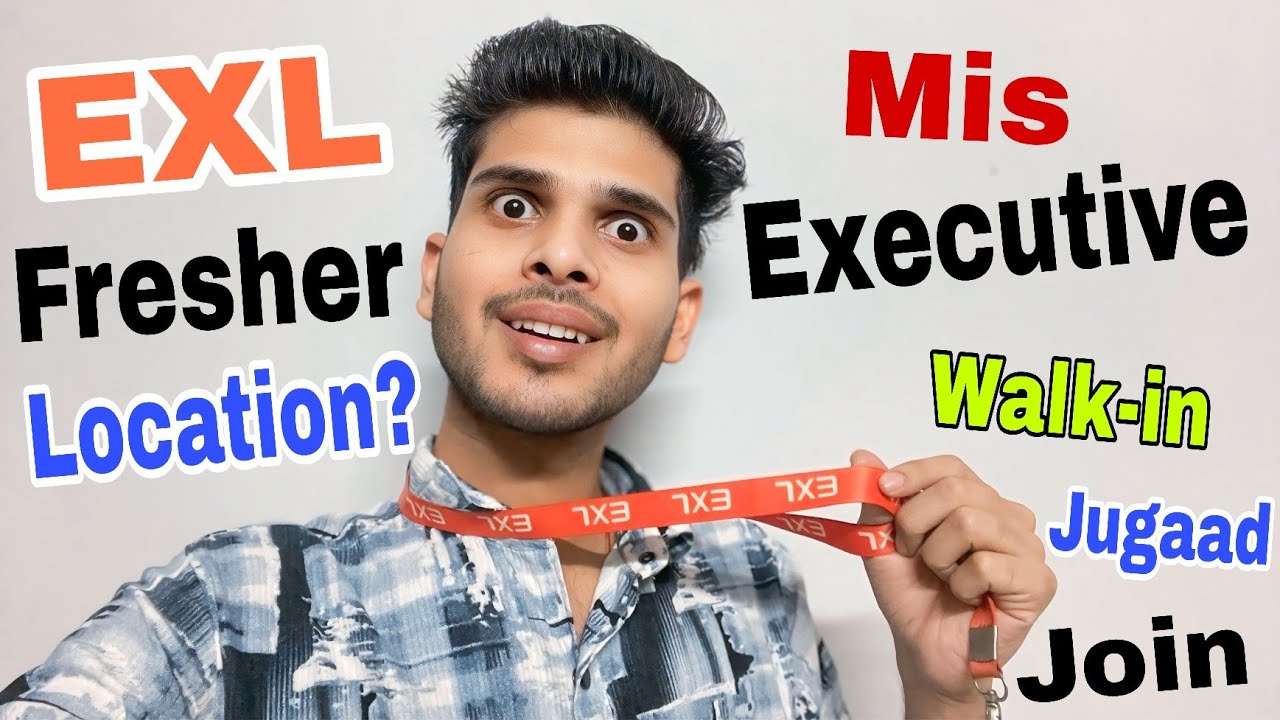Walk-in Drive in EXL 2025 | Mis Executive | Work From Home Jobs | Dhanteras 2025 | EXL Company Noida